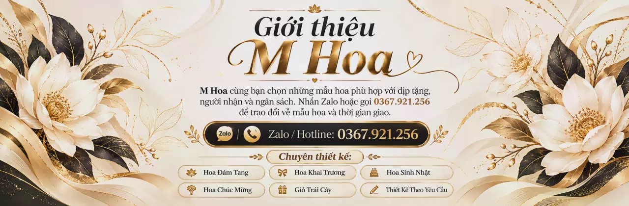 Ảnh bìa Shop hoa tươi Xã Mỏ Cày Quảng Ngãi - Chọn hoa gửi đúng tâm tình
